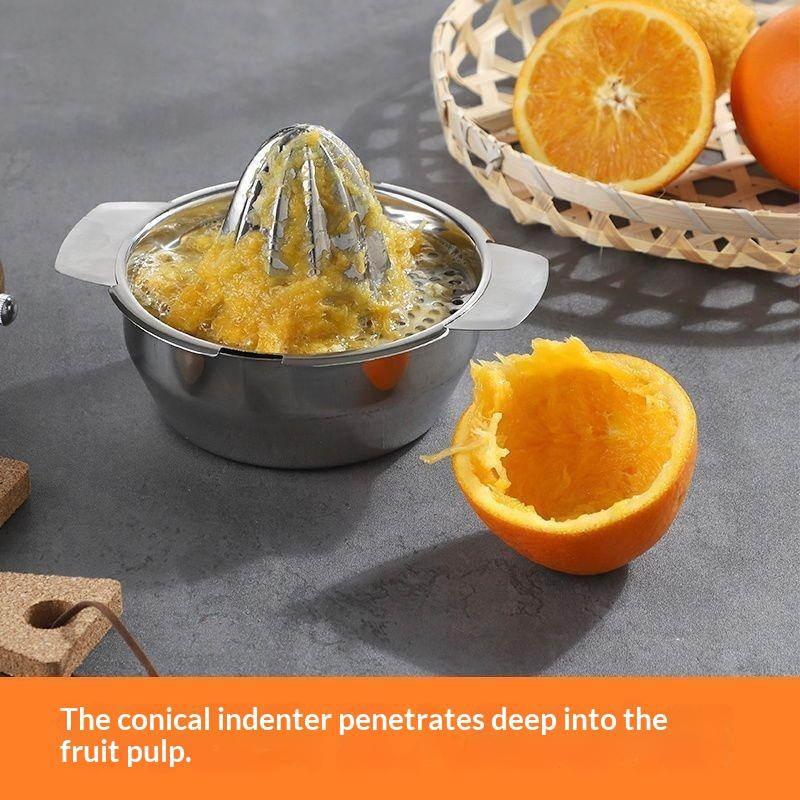 Stainless Steel Juicer Household Manual Juicer Lemon Orange Lemon Squeezer Press Type Juicer Fruit Juice Homemade Tool