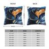 Dachshund Dog Starry Night Pillowcase Polyester Cushion Cover Decorative Wiener Sausage Doxie Pillow Case Cover Home