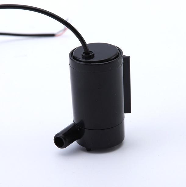 Mini Submersible Water Pump, Horizontal/Vertical, 3-6V DC, 3W