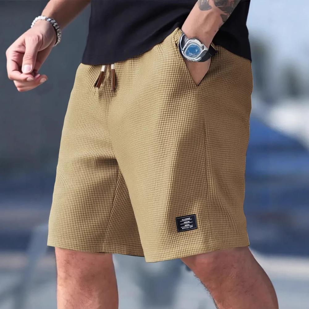 Men's Casual Sports Shorts - Versatile Summer Men's Loose Five-pocket Pants - Pineapple Patterned Shorts