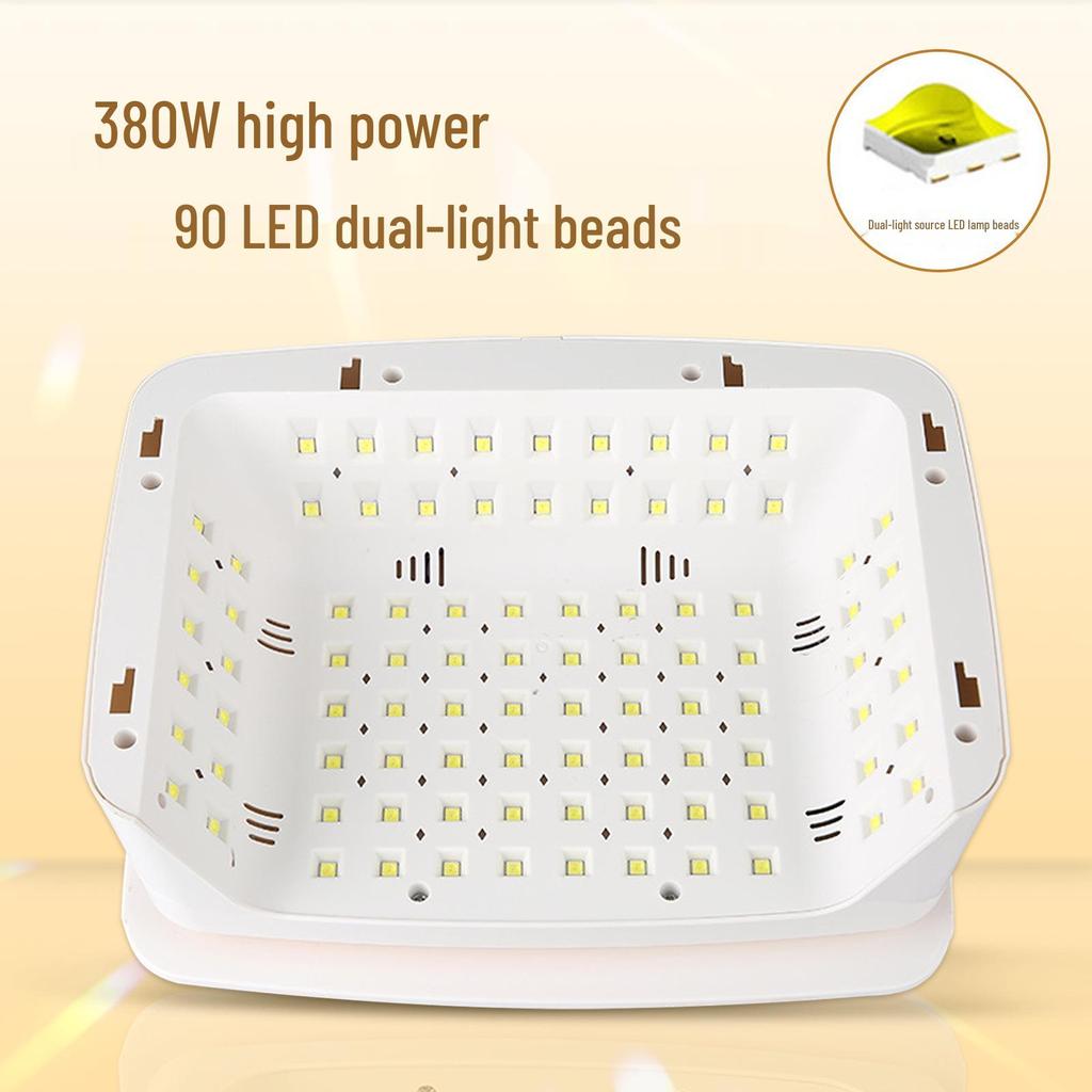 High-Power Wearable UV Nail Lamp & Hand Pillow for Nail Salon