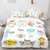 Cartoon Dog Animals Duvet Cover King Queen Size Lovely Pet Puppy Bedding Set For Kids Boys Girls Wildlife Polyester Quilt Cover