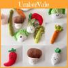 Vegetable Plushie Keychain With Soft Short Pile For Girls And Graduation Present