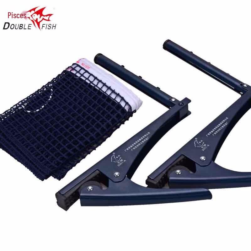 Double Fish Table Tennis Nets & Ball Collectors