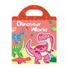 Educational Jelly Sticker Books Reusable Scene Quiet Stickers  Early Education Gifts