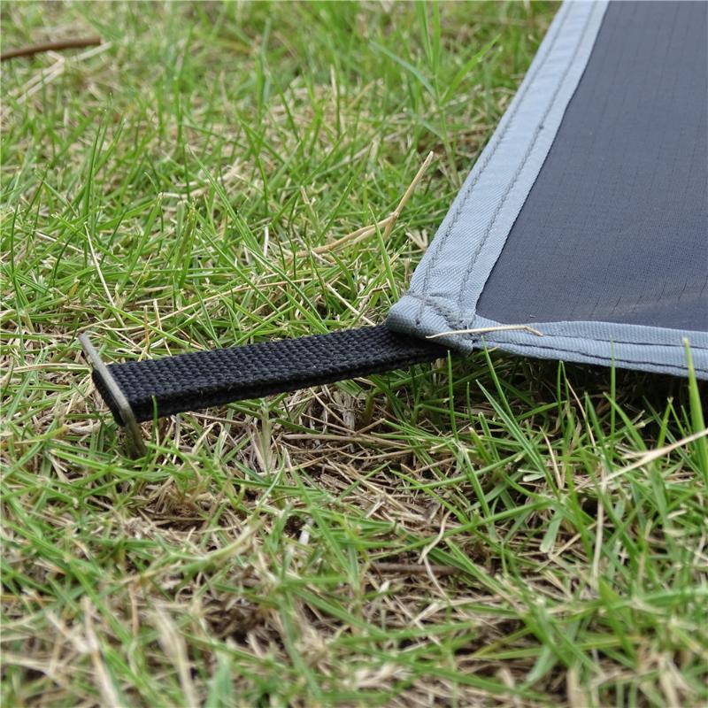 Tent Footprint Pocket Picnic Mat With Windproof Stakes Camping Portable Folding Waterproof Tent Ground Sheet Travel Beach Mat