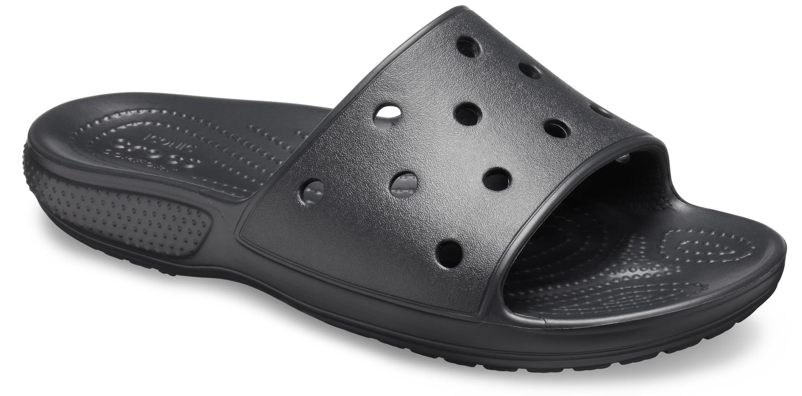 

Сандалии Классические Слайды Крокс Черные 23 см [CROCS] чёрный