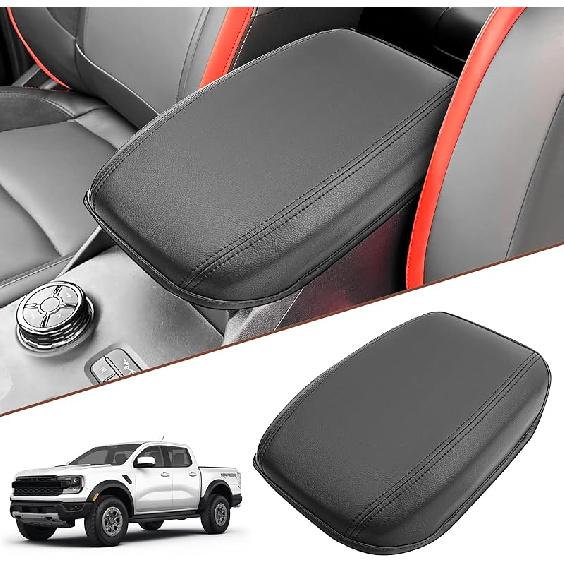 SKTU for 2024 2025 2026 Ford Ranger Armrest Cover for 2024 2025 2026 Ford Ranger Center Console Cover 2024 2025 2026 Ranger (XL/XLT/Lariat/Raptor)