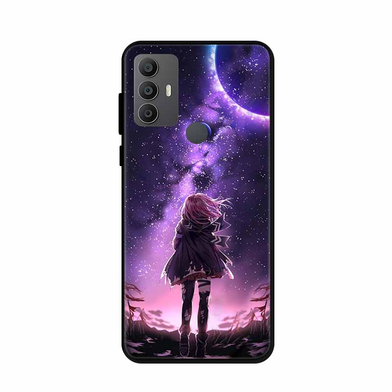 For Alcatel 1V 2021 Case 6002A 6002D Cool Fashion Soft TPU Silicone Bumper Fundas for Alcatel 1V (2021) Capa for Alcatel1v 1 V