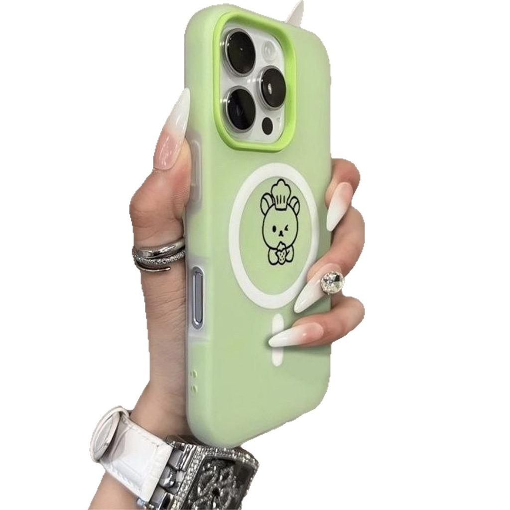 Für IPhone17promax Jelly Zwei-in-Eins Magnetische Handyhülle Flüssig Mode Schlicht High-End-Sinn Ins