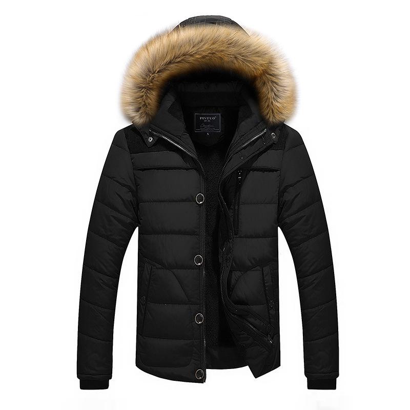 Brown Slim Fit Fleece-Lined Youth Jacket with Side Pockets - Winter Style