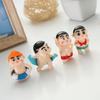 Cute Mini Bathing Suit Little Beginner's Handmade Cartoon Figure Crayon Shin-chan Creative Gift Diy Keychain Pendant