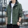 JEEP SPIRIT Men's Hooded Casual Outdoor Jacket