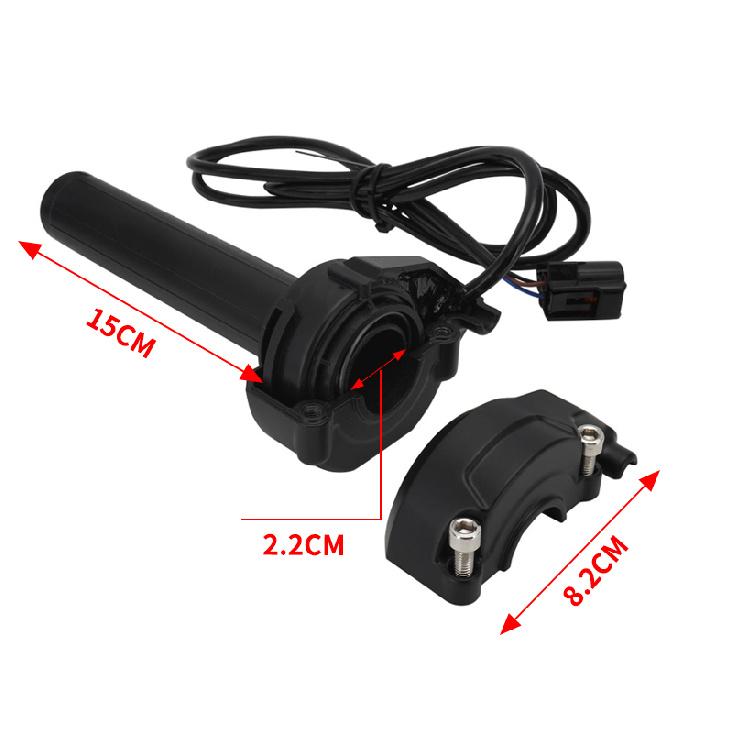 Handlebar Accelerated Handle Throttle Throttle Turn Grip For Surron Light Bee X S Electric Dirt Bike E-bikes Motorcycles Parts Throttles 2