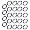 O-Rings Set Diverter Valve O-Rings Valve Repair 24 Pack O-Rings Perfect Fit O-Rings Pool Maintenance Parts Resilient O-Rings