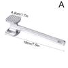 Food Hammer Meat Tenderizer Hammer Multifunction Aluminum Alloy Double-sided Meat Hammer Mallet Tool For Pounding Beef, Pork