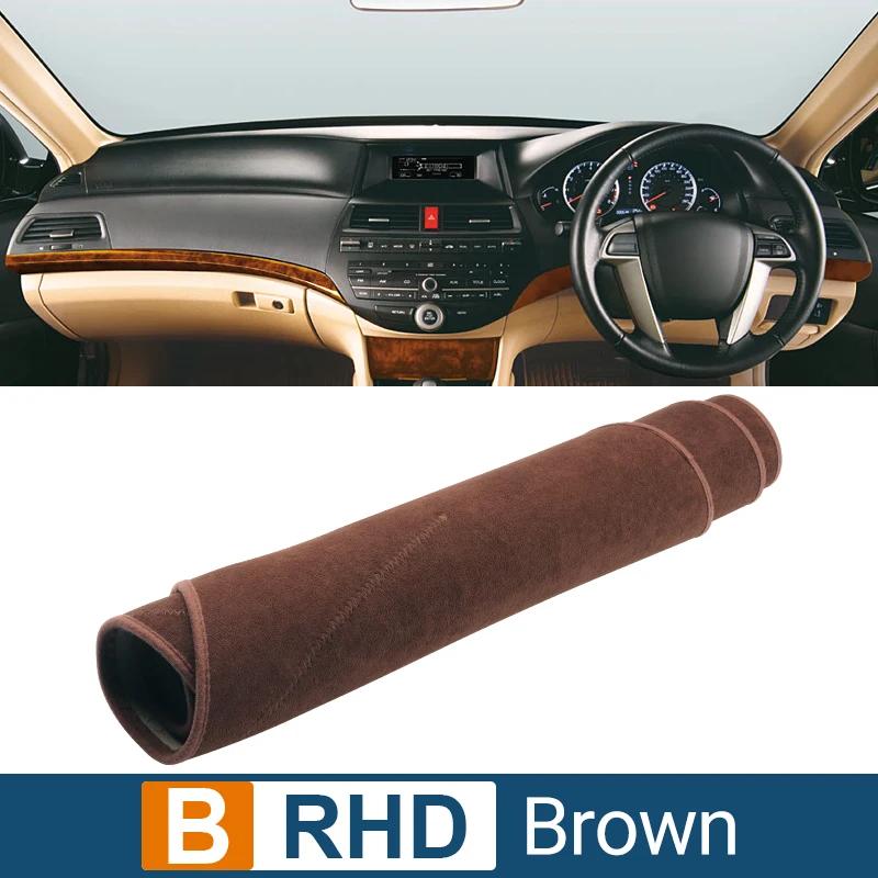 

Для Honda Accord 8th 2008 2009 2010 2011 2012 автомобильный чехол на приборную панель, защитный коврик от света, солнцезащитный козырек, анти-УФ-коврик, нескользящие аксессуары