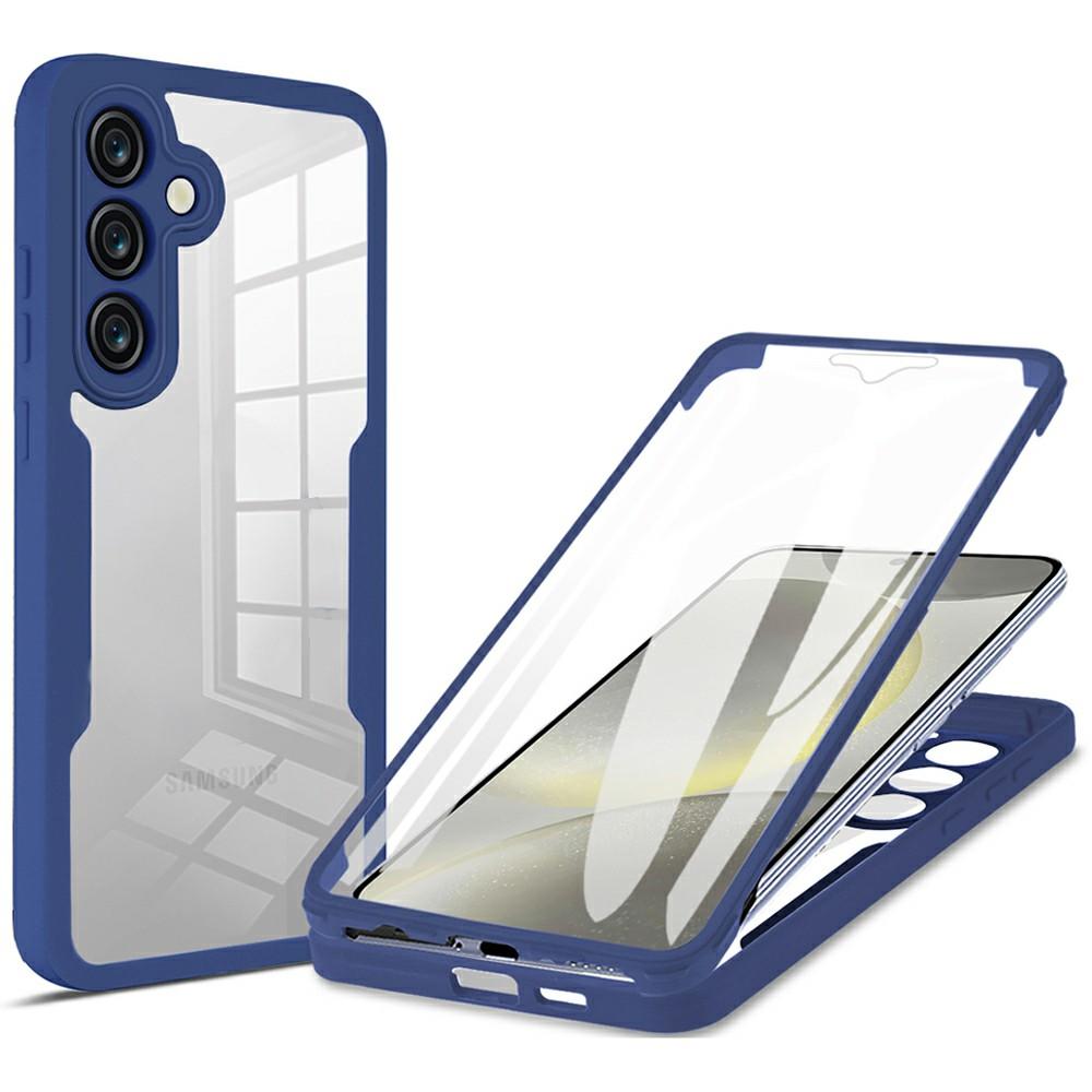 For Samsung Galaxy S25 FE Case Acrylic+TPU Clear Phone Cover with PET Screen Film