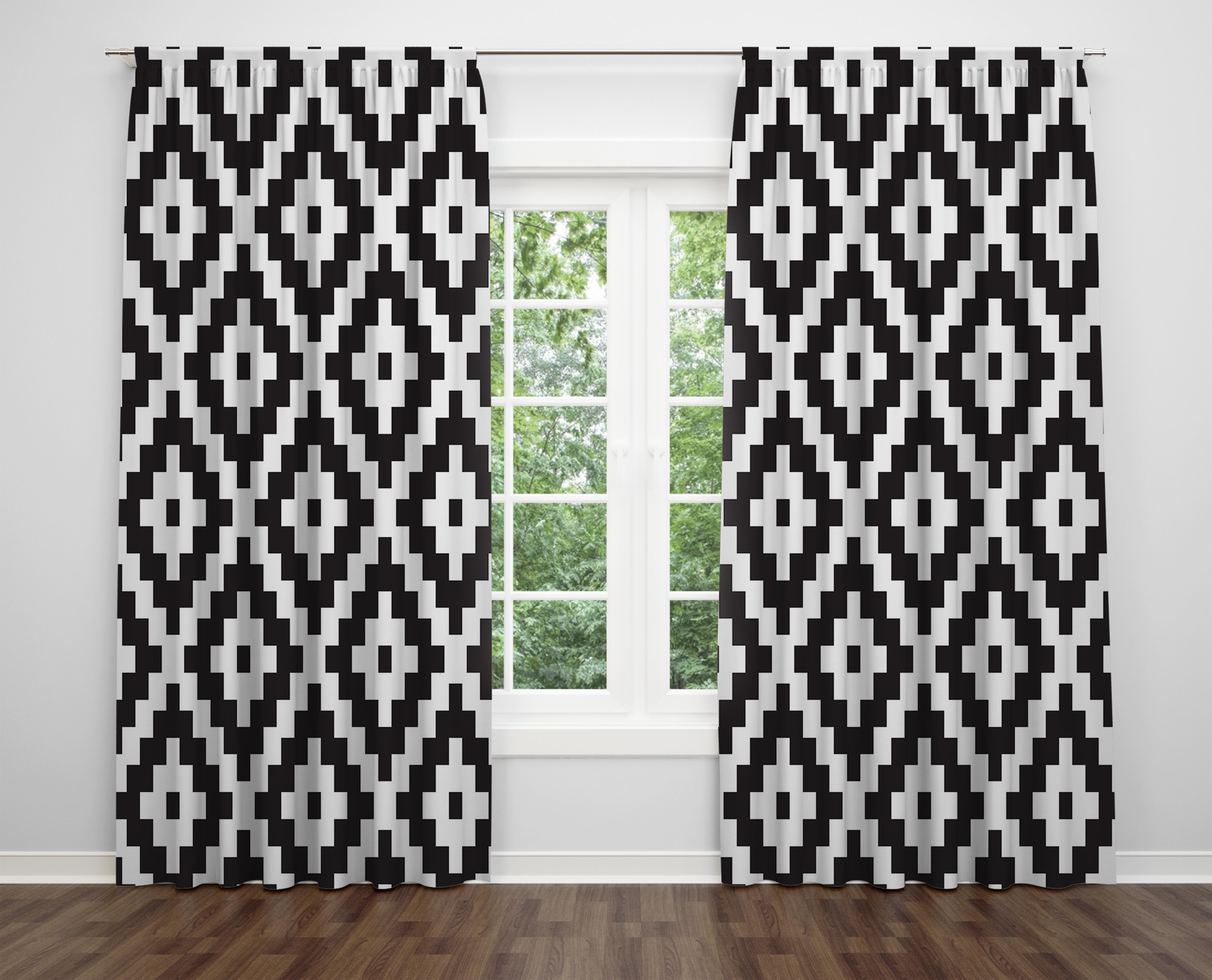 

Декоративний дизайн, високоякісна бавовняна тканина, ви можете вибрати одну або подвійну фіранку з крила 1 piece різнокольоровий