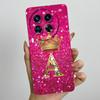 Camon30 Phone Case For Tecno Camon 30 Pro Premier 5G Casing Crown Letters Liquid Silicone Protection Back Cover Anti Slip Funda