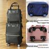 Lightweight Universal Wheeled Backpack: Large Capacity, Double Shoulder, Handheld, Travel-Friendly Luggage Bag