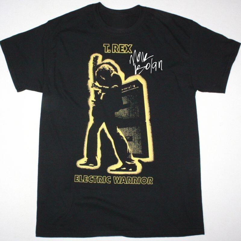 Vtg T REX ELECTRIC WARRIOR Heavy Cotton Black T Shirt Unisex S-5XL BL043 Unisex T-Shirt XXXXL