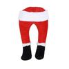 Plush Door Decoration Santas Clauss  Legs Christmas Decoration Home Decoration