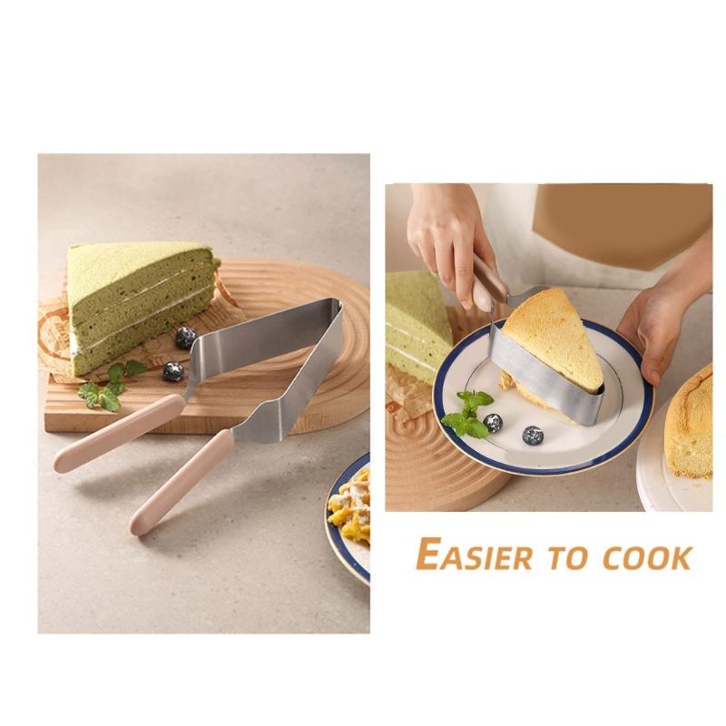 Cake Portion Tool Cake Serveres Easy to Use Precise Cutting Cake Tool StainIess Steel Cake Slicers Great for Any Gathering
