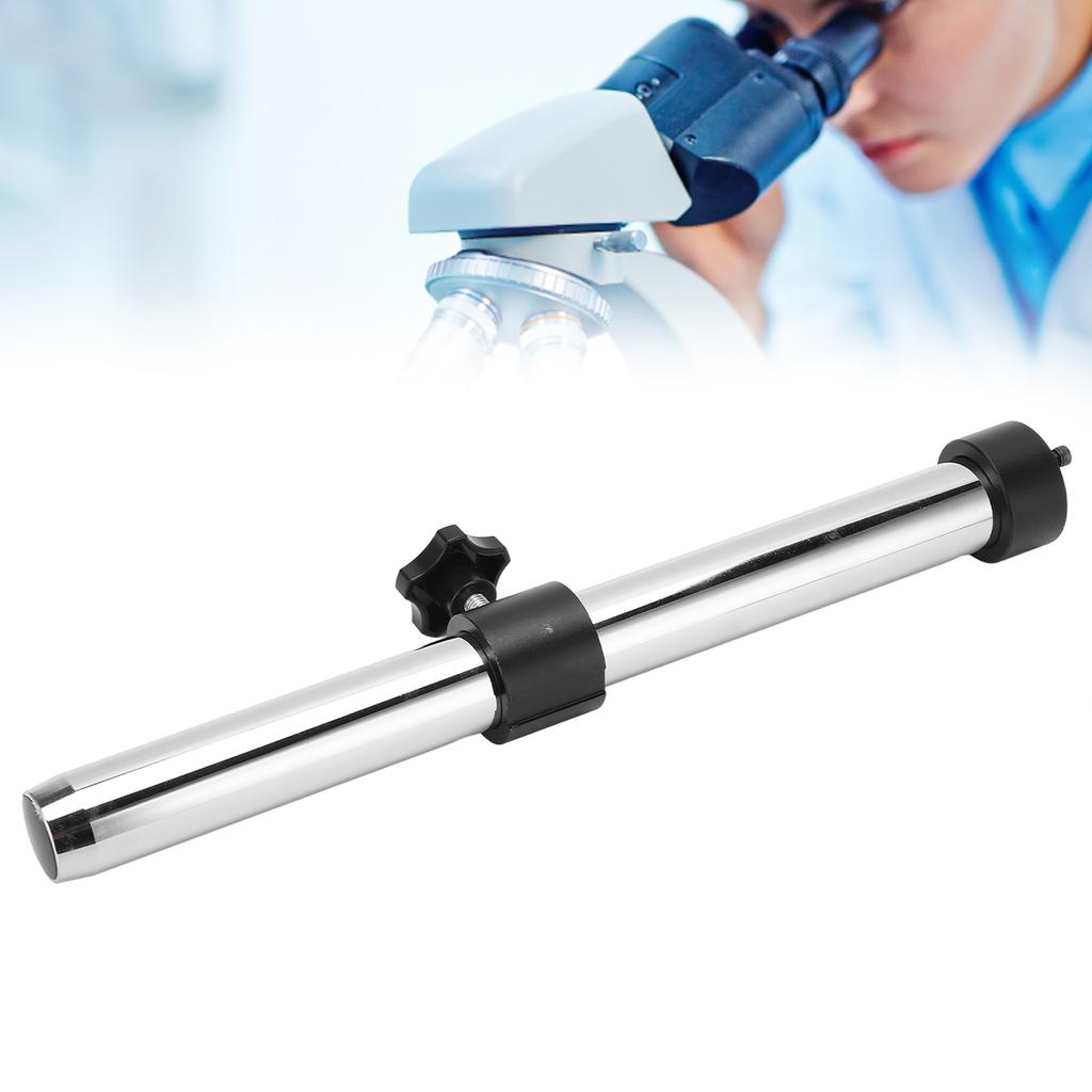 Microscope Camera Table Stand Dia 32mm Length 350mmCelsius250mm Bracket for Binocular Triocular Stereo Microscope