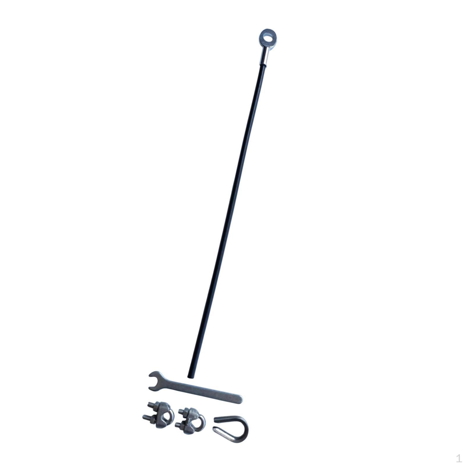 5mm Fitness Pulley Cable for Home Gym DIY Attachment Steel Wire Rope 100 cm