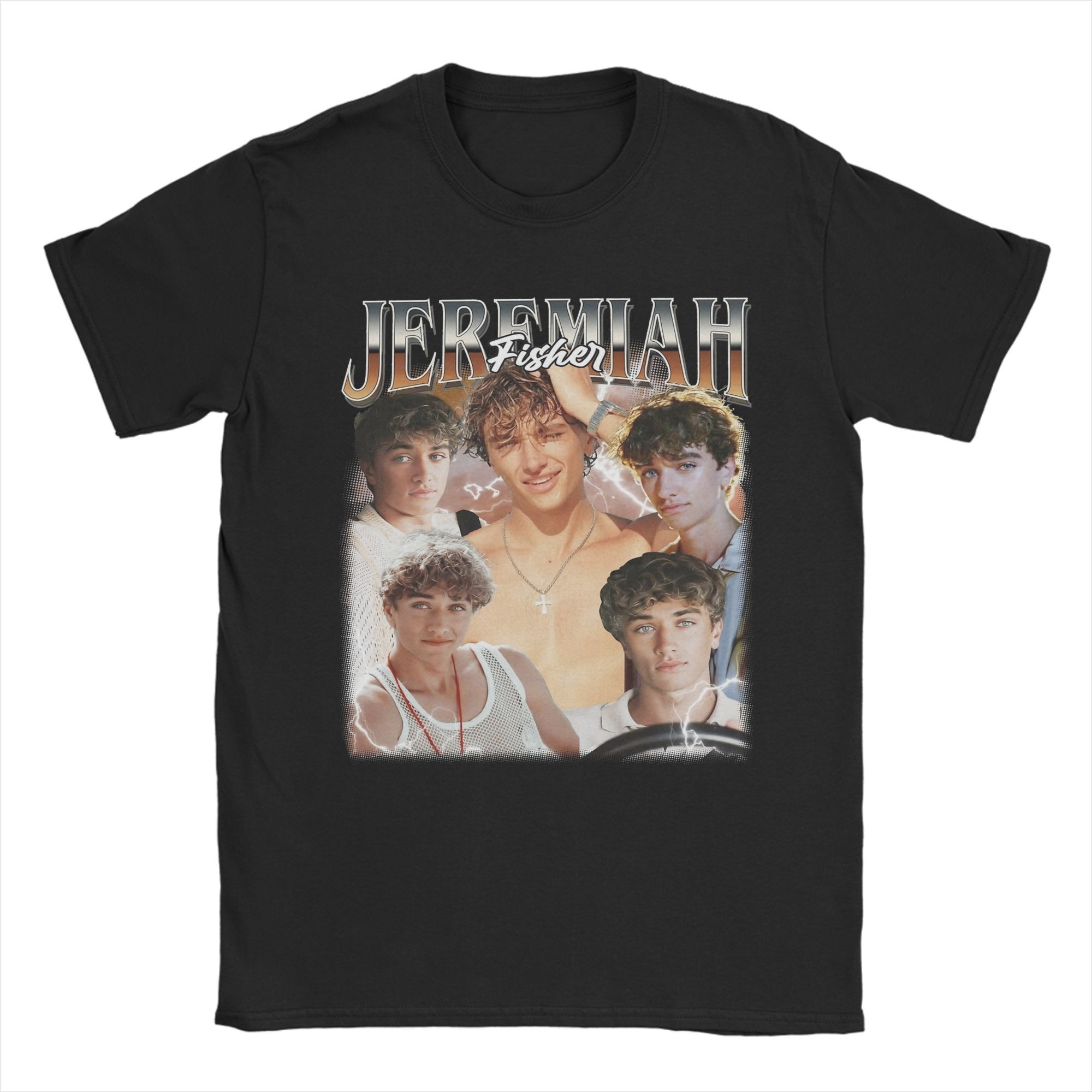 

Men s T-Shirt Jeremiah Fisher The Summer I Turned Pretty Novelty Pure Cotton Tees Short Sleeve T Shirt Round Neck Clothes 5XL різнокольоровий