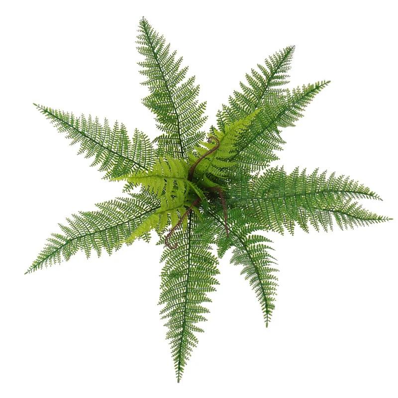 Artificial Persian Fern Leaf Plastic Plants Fake Flower Hotel Decorative Simulation Persians Leaves Green Plant Study Decoration