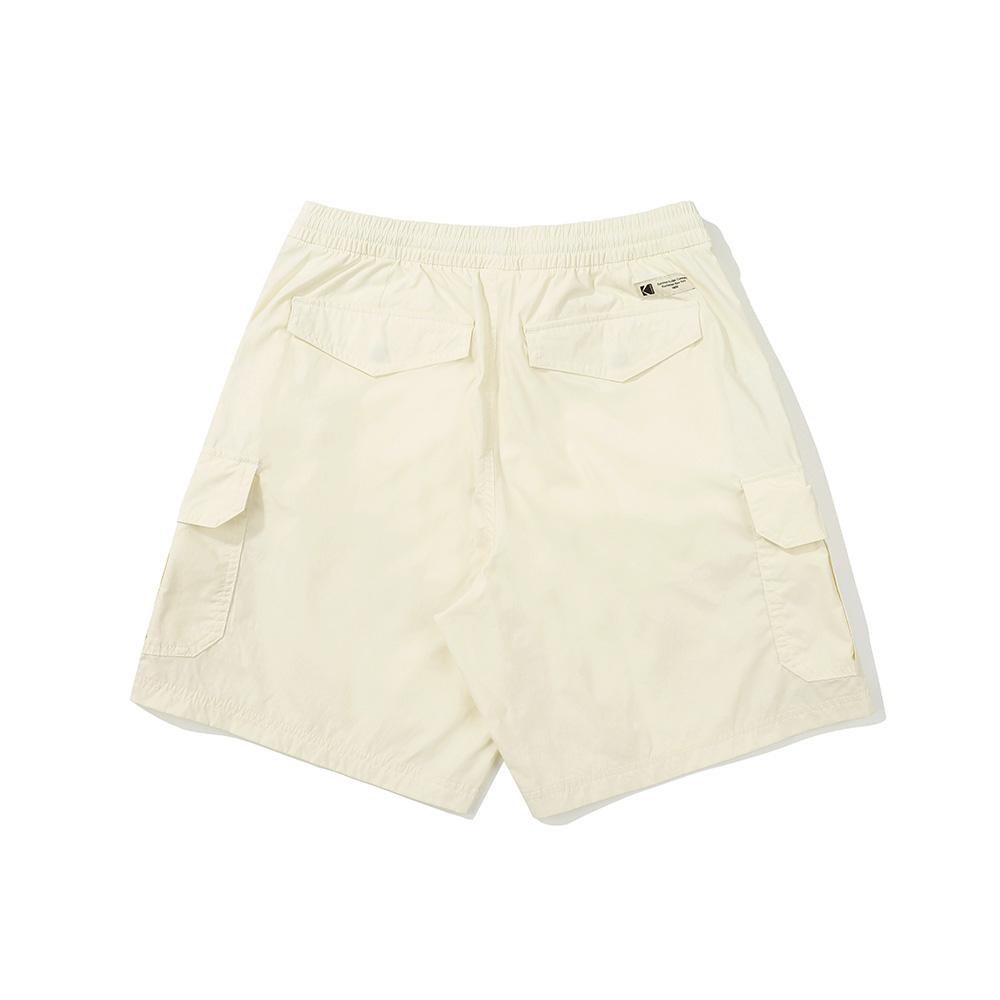 KODAK Color Ivory Cargo Semi-Overfit Length Shorts