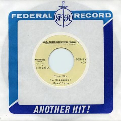

7inch Record CAVALIERS - Blue Ska / I Man DSRFW7005 Federal/Dub Sto 1965 Japan Reggae, Ska & Dub