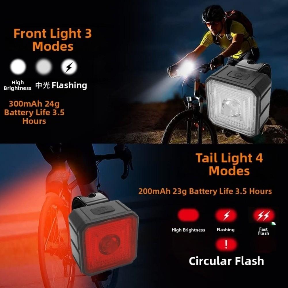 High Brightness Bicycle Brake Tail Light IPX4 Waterproof Cycling Accessories  MTB Road