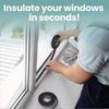 4m Foam Window Sealing Strips Windproof SoundProof Door Weather Stripping Dustproof Selfadhesive Tape Door Seam Sealing Strip