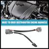 Distributor Jumper Harness OBD2 to OBD1 10 Pin for Honda Civic 1996-1998 for Honda Civic Si 99-00 for Acura Integra-