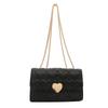 Stylish 2024 Korean Fashion Single Shoulder Bag With A Heart-shaped Design In Vibrant Colors