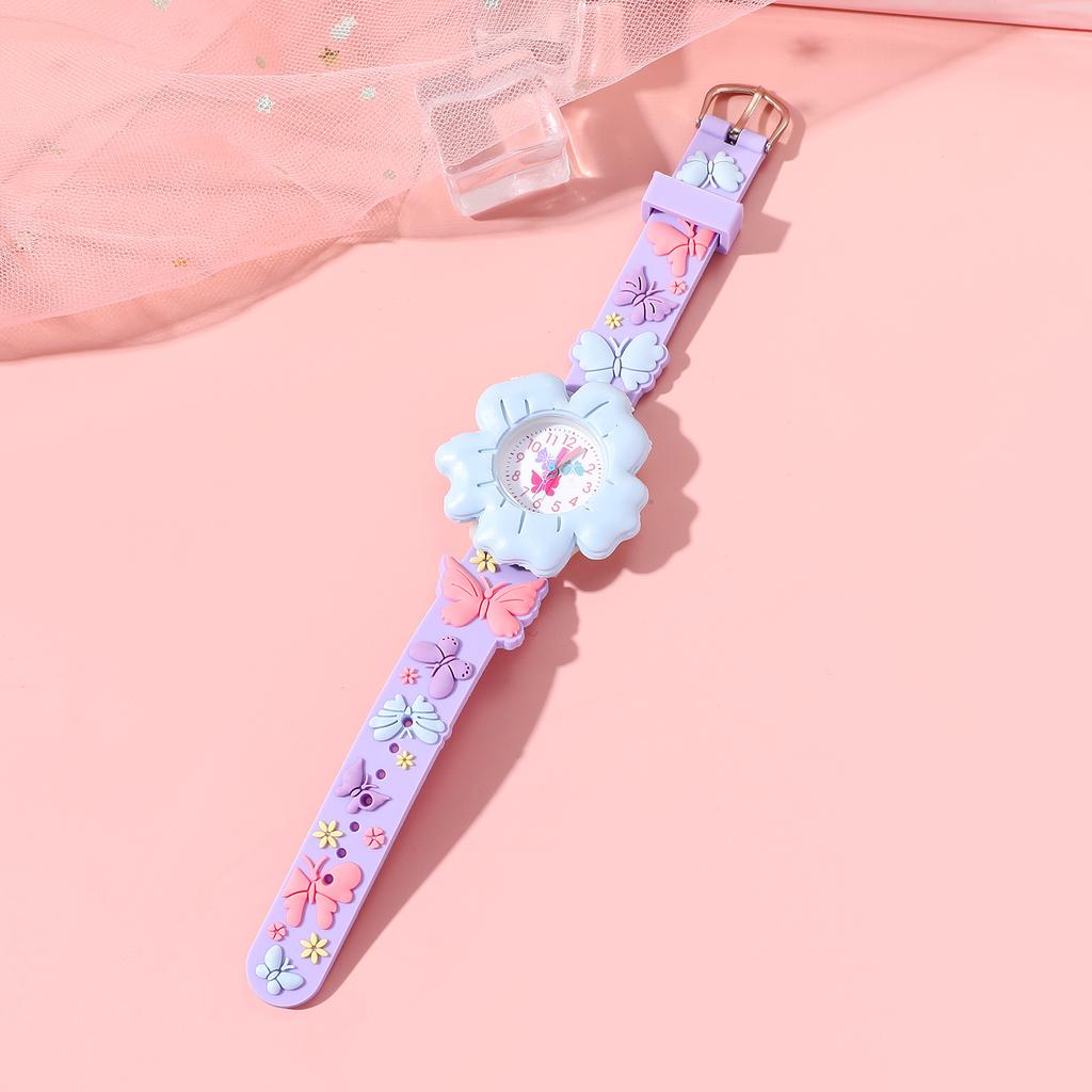 Surprise Blind Box; New Cartoon Color Cute Silicone Strap Wrist Watch Quartz Watch; Random Style.