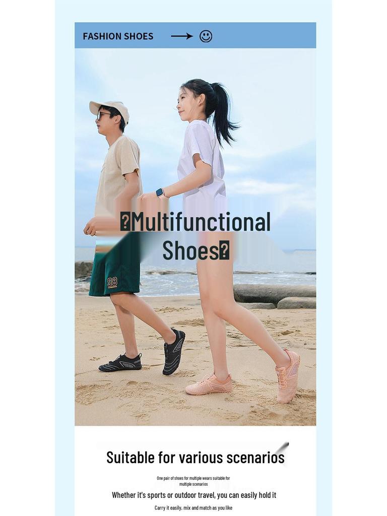 Non-Slip Breathable Unisex Water Shoes for Swimming, Snorkeling, and Beach Activities