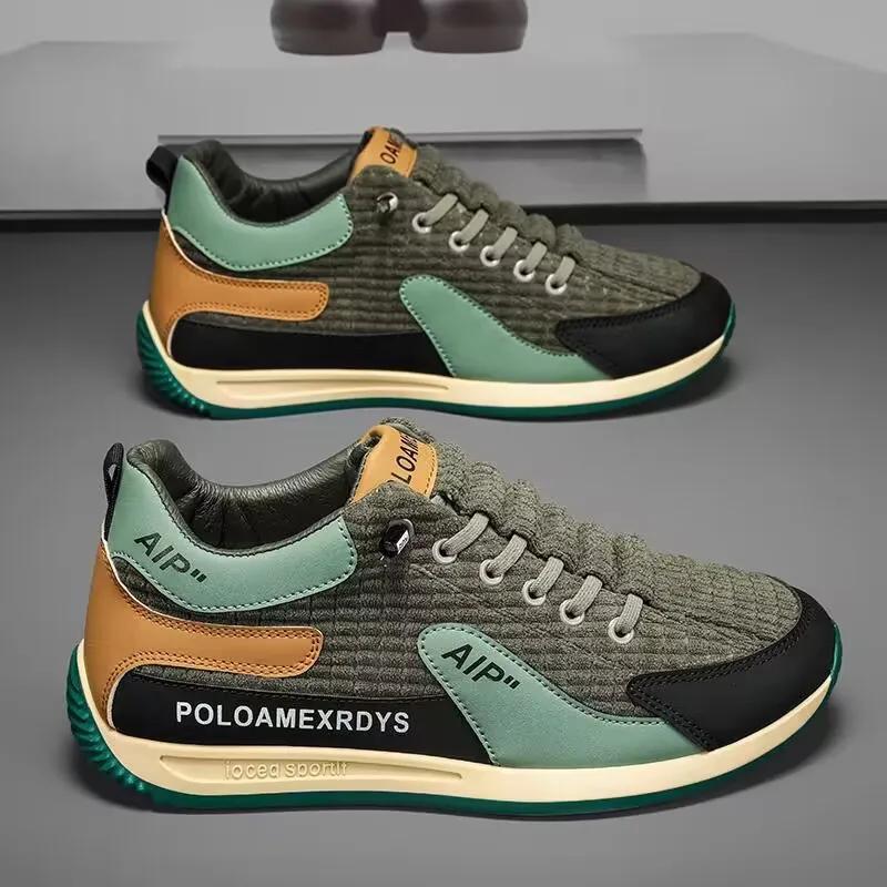 Zapatillas de Moda para Hombre Casual Masculino Primavera Otoño Nuevo Tenis Zapatos de Lujo Zapatillas de Entrenamiento Carrera Zapatos Transpirables Mocasines de Moda Zapatos para Correr