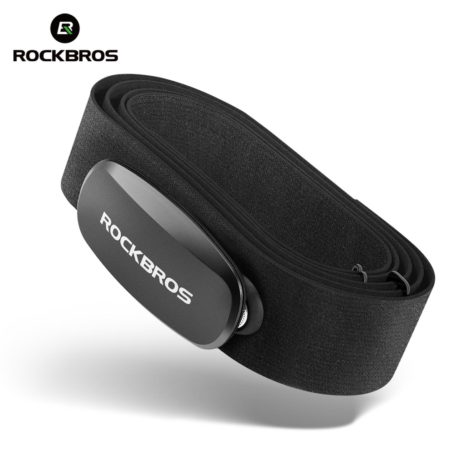 Rockbros H812 Heart Rate Sensor Bluetooth4.0 Ant+ Waterproof Mtb Road Sports Bike Cycling Heart Rate Sensor For Garmin Wahoo