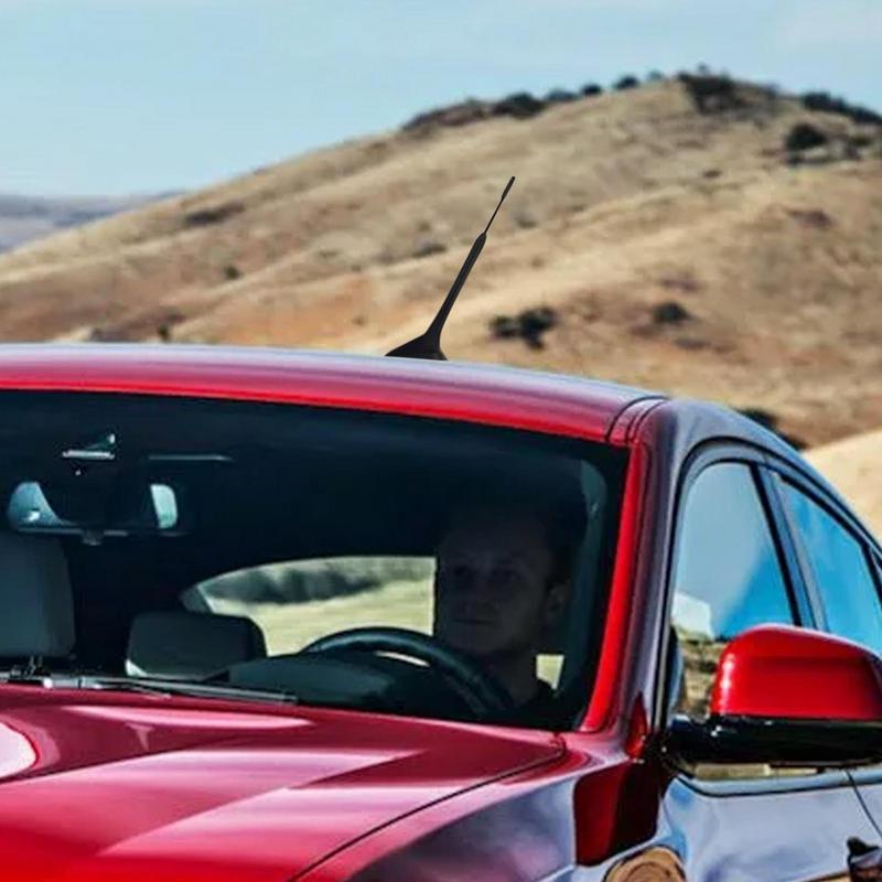 Radio Antenna Versatile Alloy AM FM Antenna Car Accessories With Three Sizes For Car Radio Decoration Signal Receiver For Cars