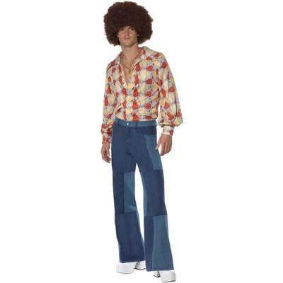 Herren 70er Deluxe Schlaghose
