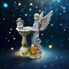 European Angel Statue Color-Changing Solar Light - Creative Garden Ornament
