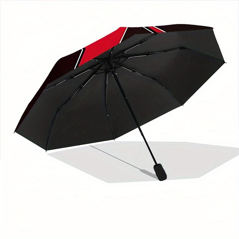 Rockets Team Automatic Folding Umbrella - Lightweight, Retractable Design with 8-Rib Durability, Perfect for Outdoor Adventures, Fashionable