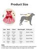 UFBemo Puppy Vertical Striped Skirt Summer Pet Dog Skirt Princess Dog Wedding Dress Cat Skirt Shih Tzu Dog Clothe