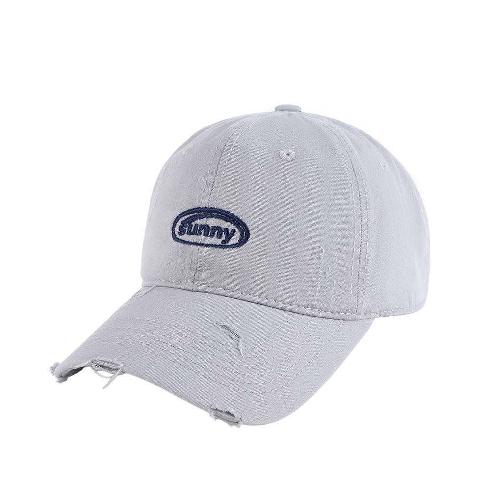 Spring And Summer Embroidery Letter Baseball Cap Female Face Small Street Cap Male High Quality