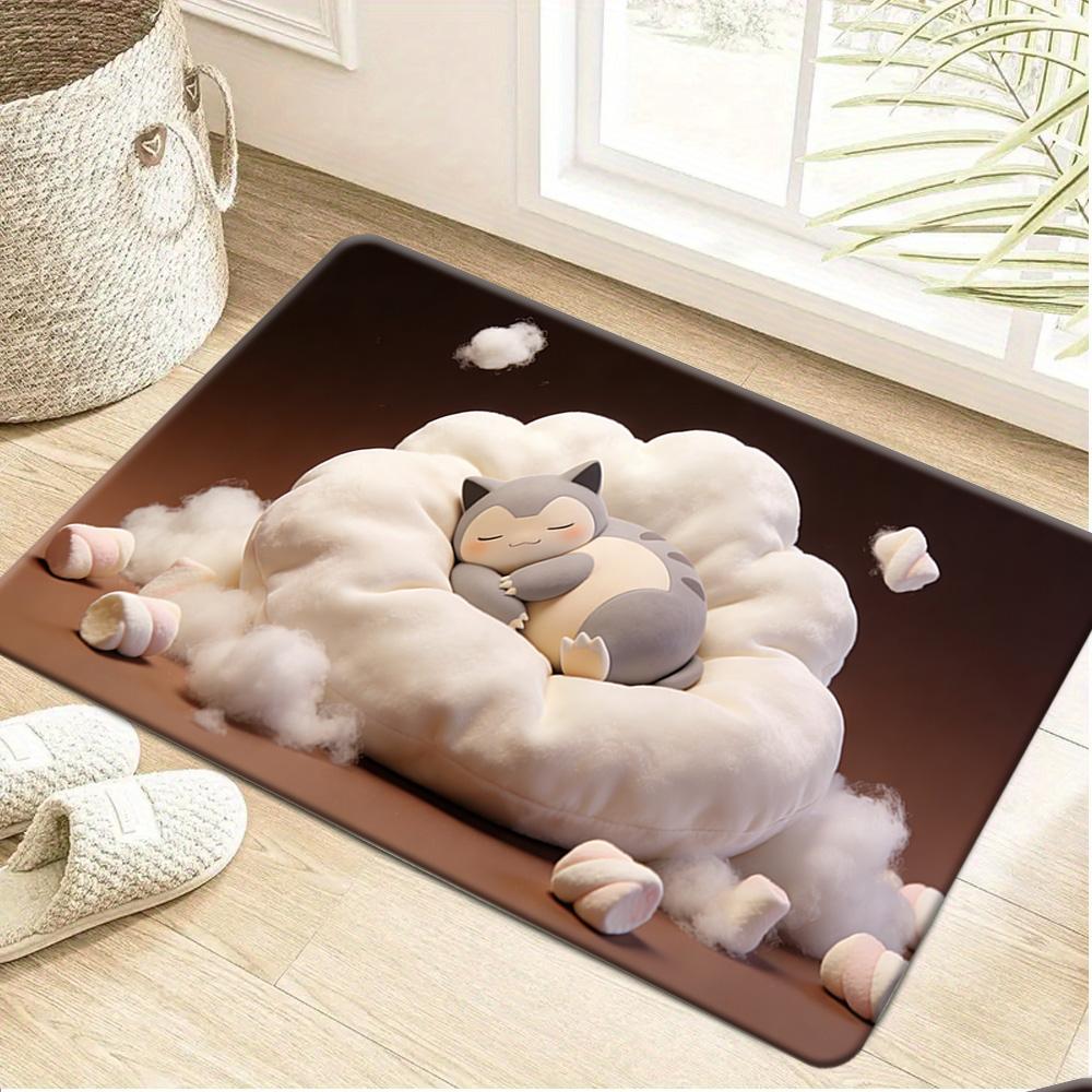 

Pokemon Cute Pikachu Allover Print Non-slip Doormat, Soft Absorbent Floor Rug for Home Decor 40cm x 60cm