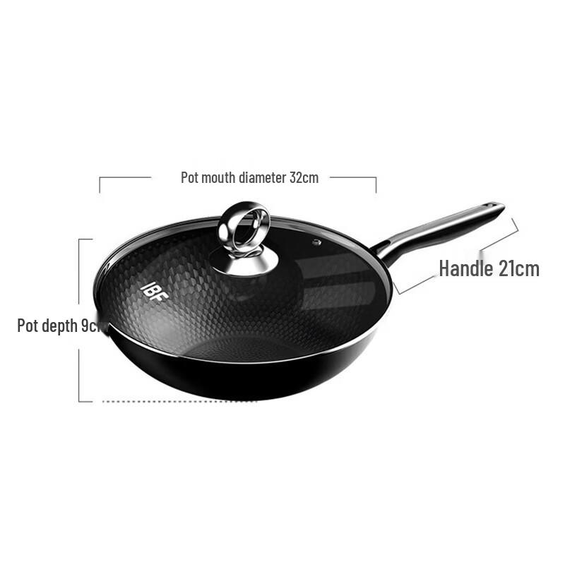 IBF Fish Scale Refined Iron Pot